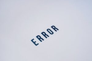important solutions for repeated errors