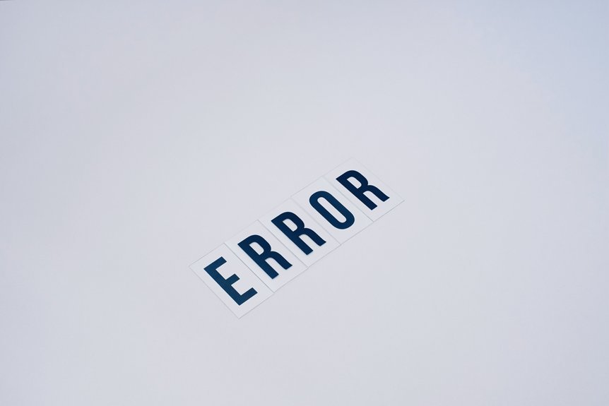 typical errors around 6317730213 appear